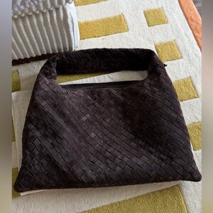 Bottega Veneta Small Hop Fondant Suede